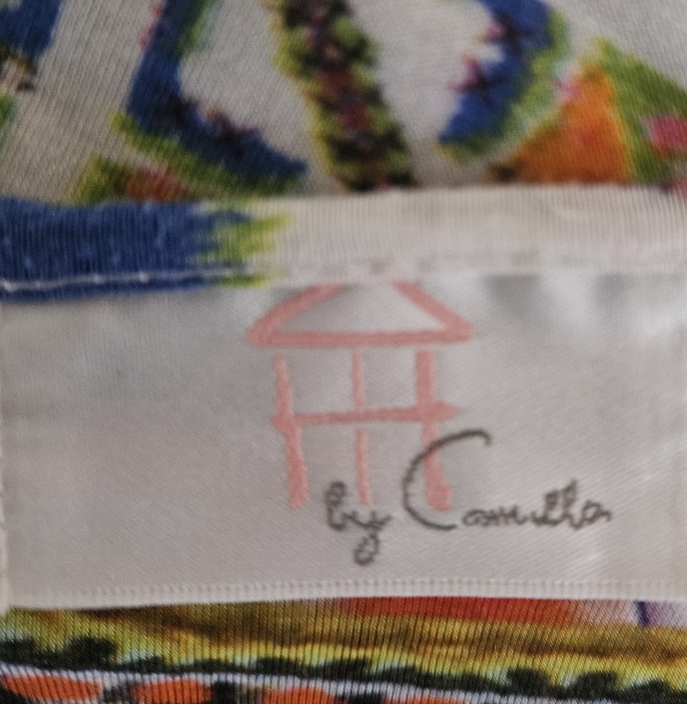 Colorful Geometric Women's Swim Cover-Up - Picture 4 of 5